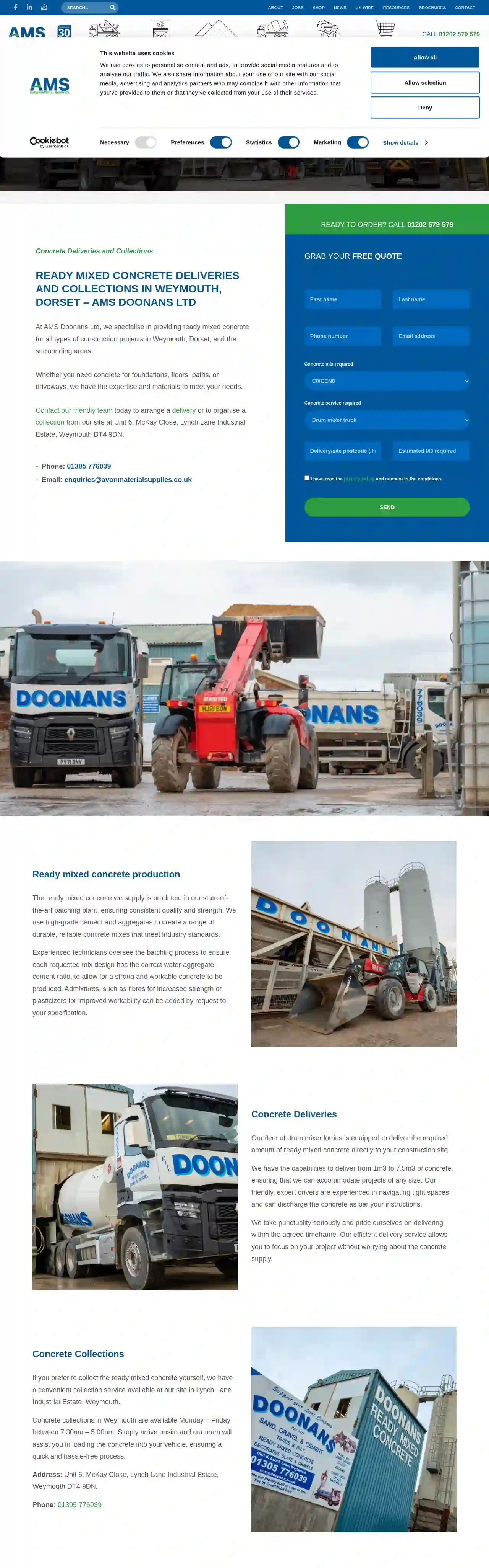 AMS Doonans (Previously Harold Doonan Building Materials Ltd)