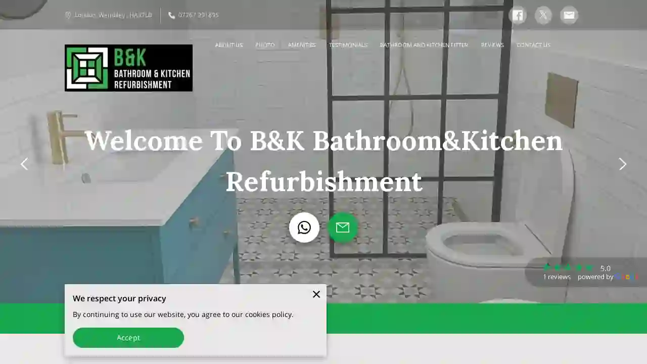 B&K bathrooms and kitchen refurbishment Ltd