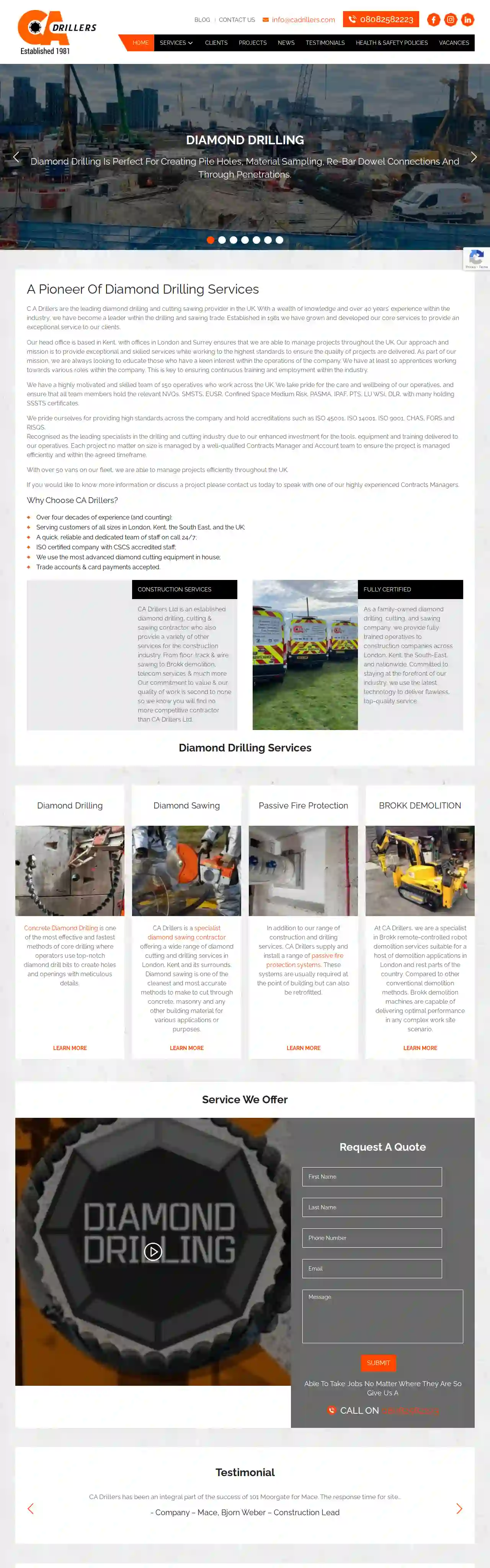 CA Drillers Ltd