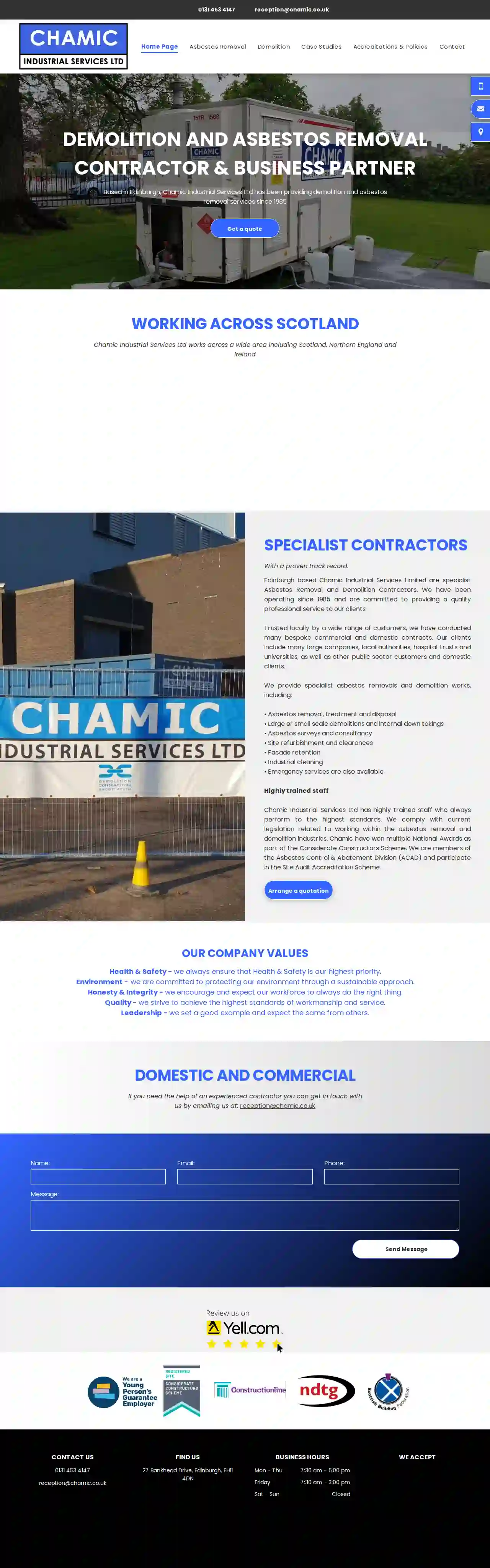 Chamic Industrial Services Ltd