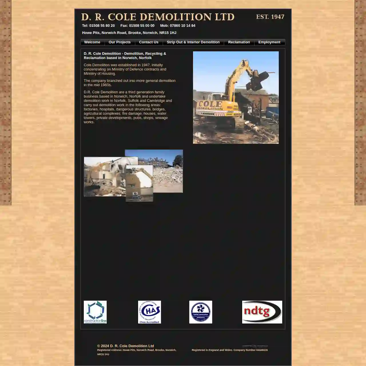 D R Cole Demolition Ltd