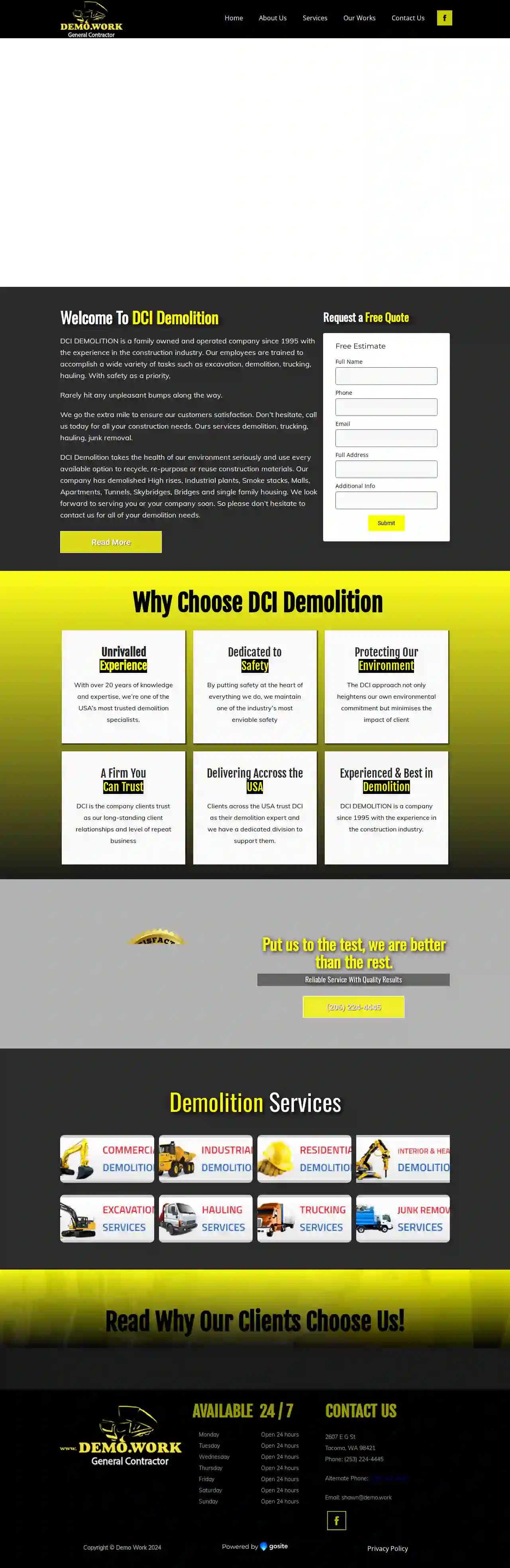 Demowork | Demolition Contractor