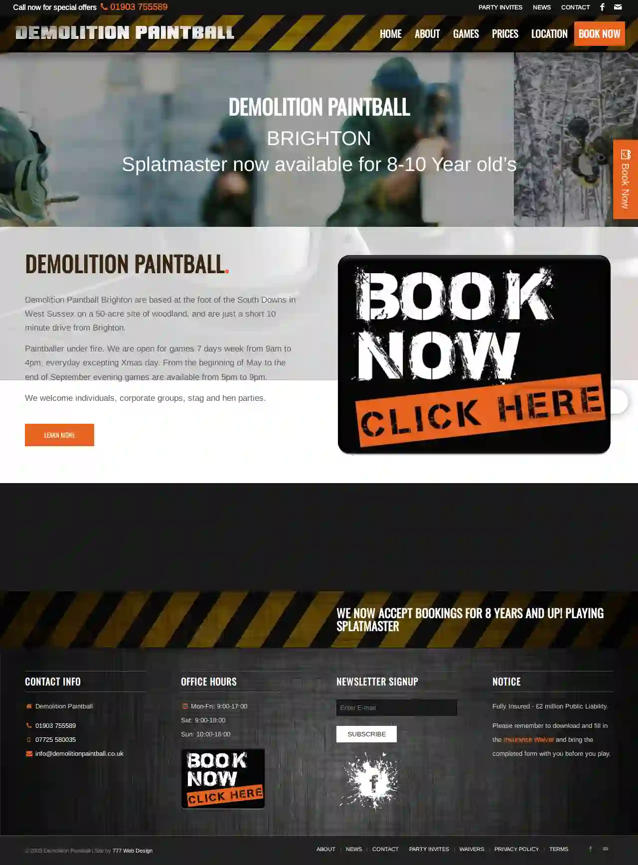 Demolition Paintball - Brighton