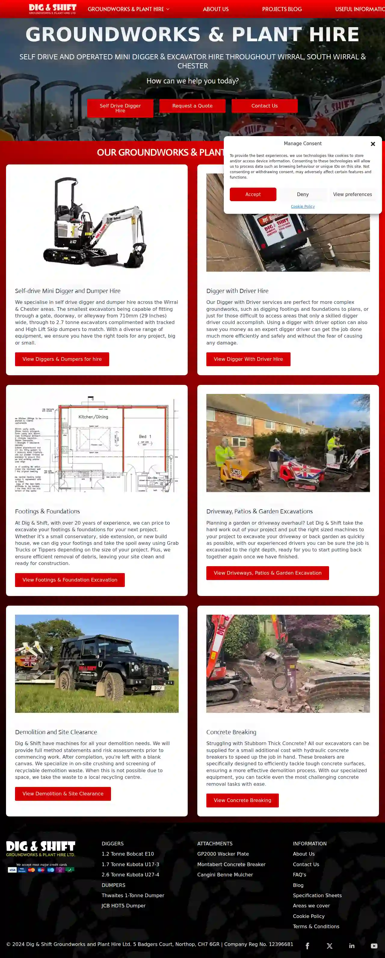 Dig & Shift Groundworks And Plant Hire Ltd