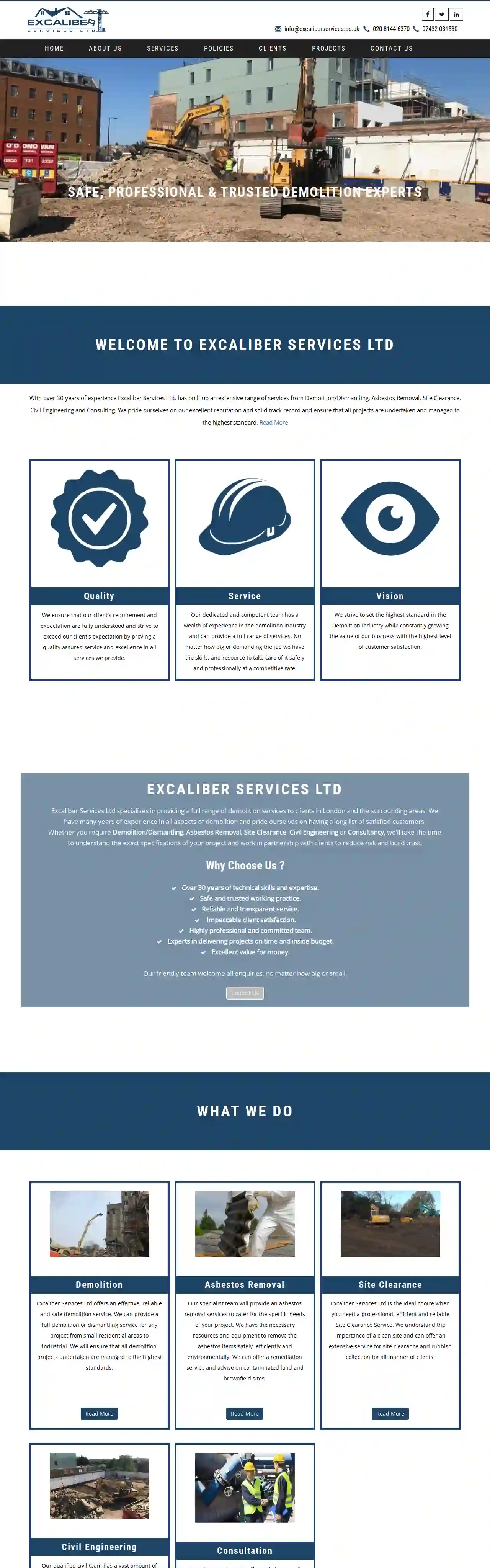 Excaliber Services Ltd