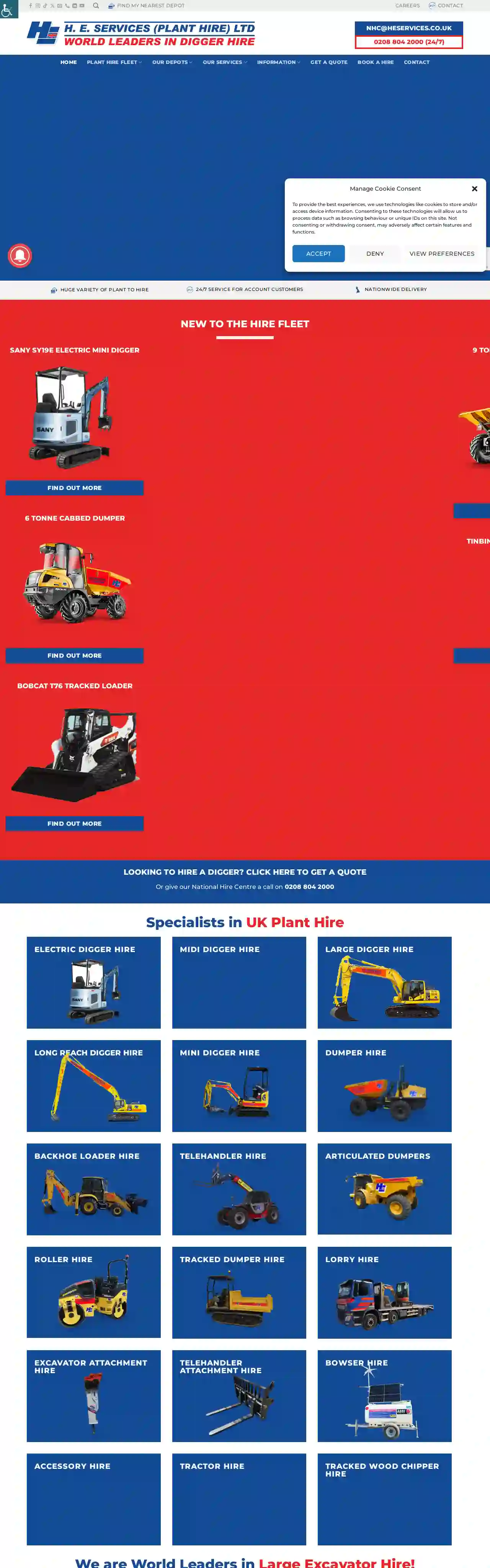 H. E. Services (Plant Hire) Ltd