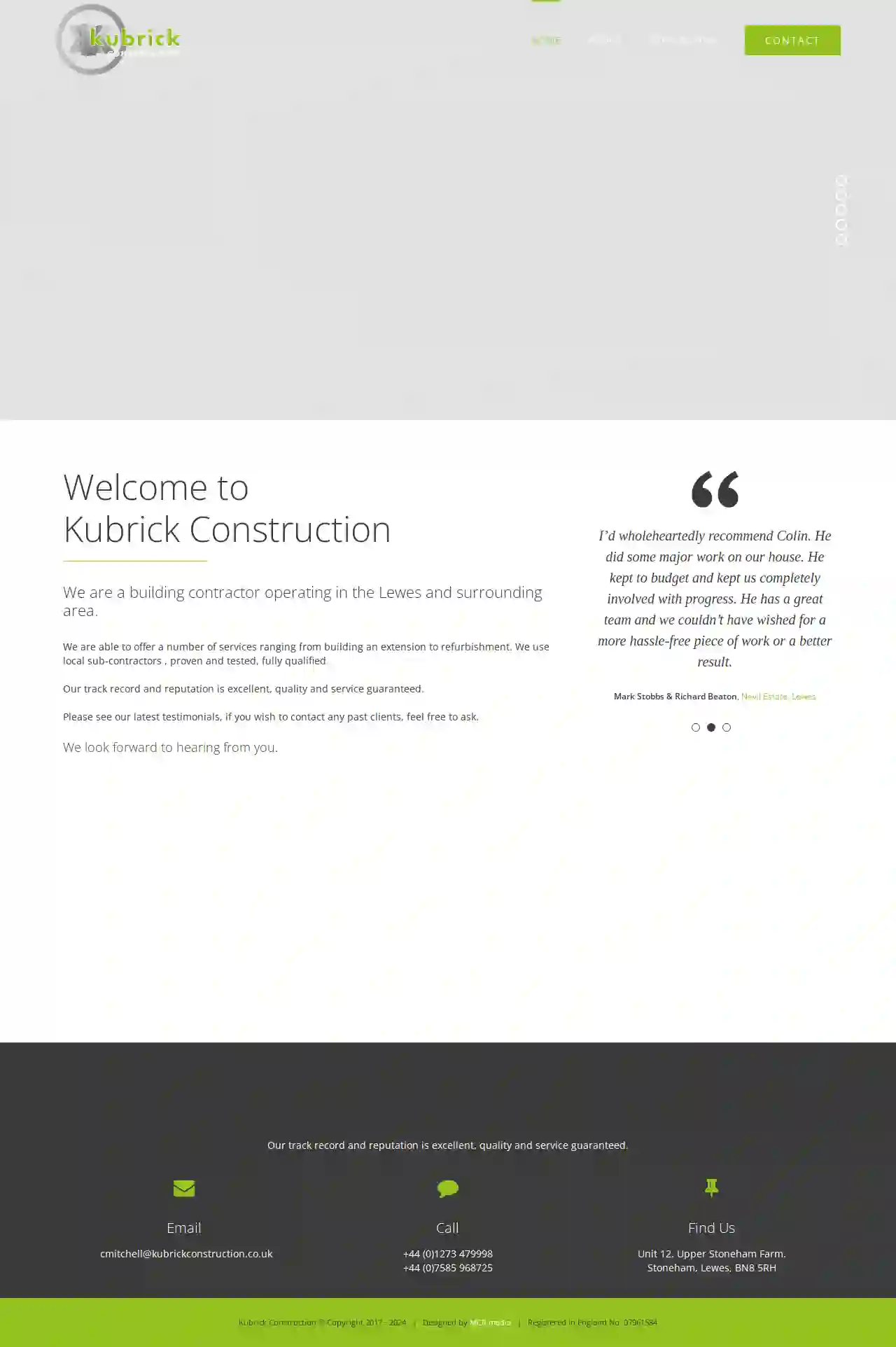 Kubrick Construction Ltd