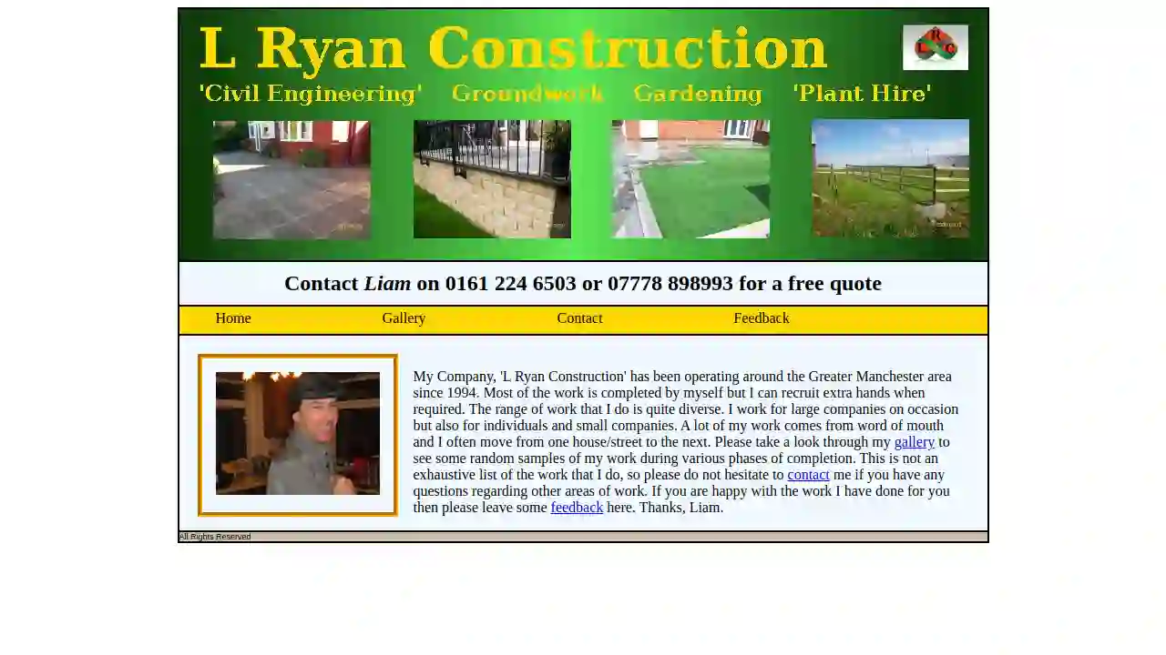 L Ryan Construction Ltd