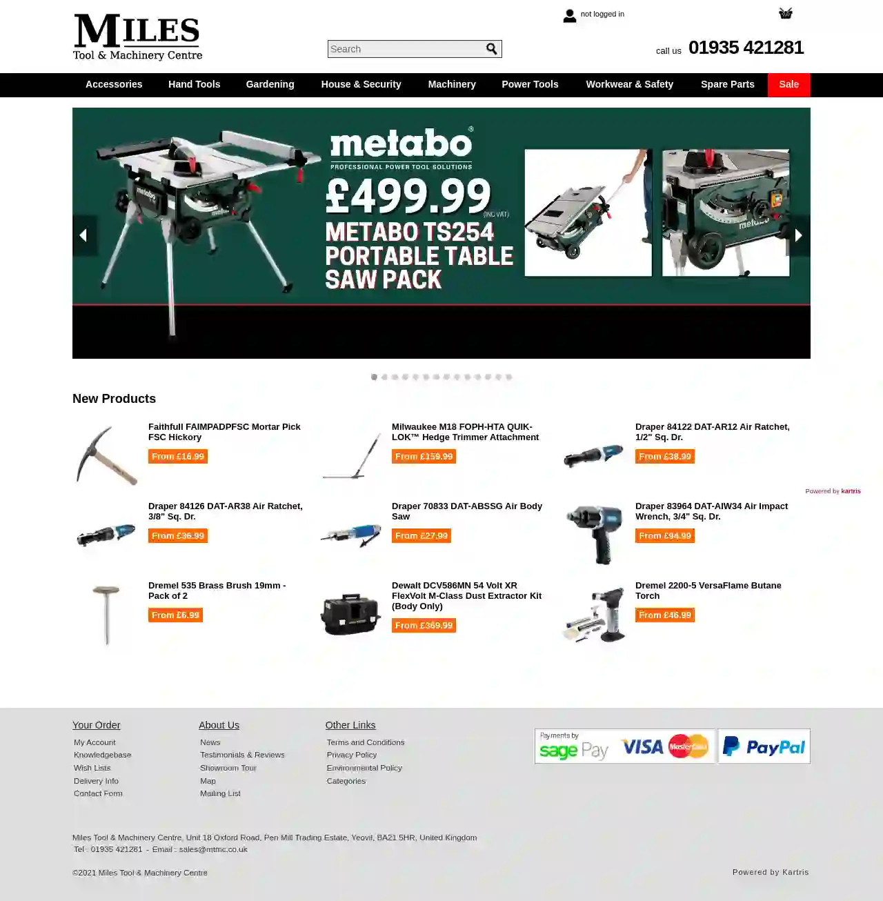 Miles Tool & Machinery Centre