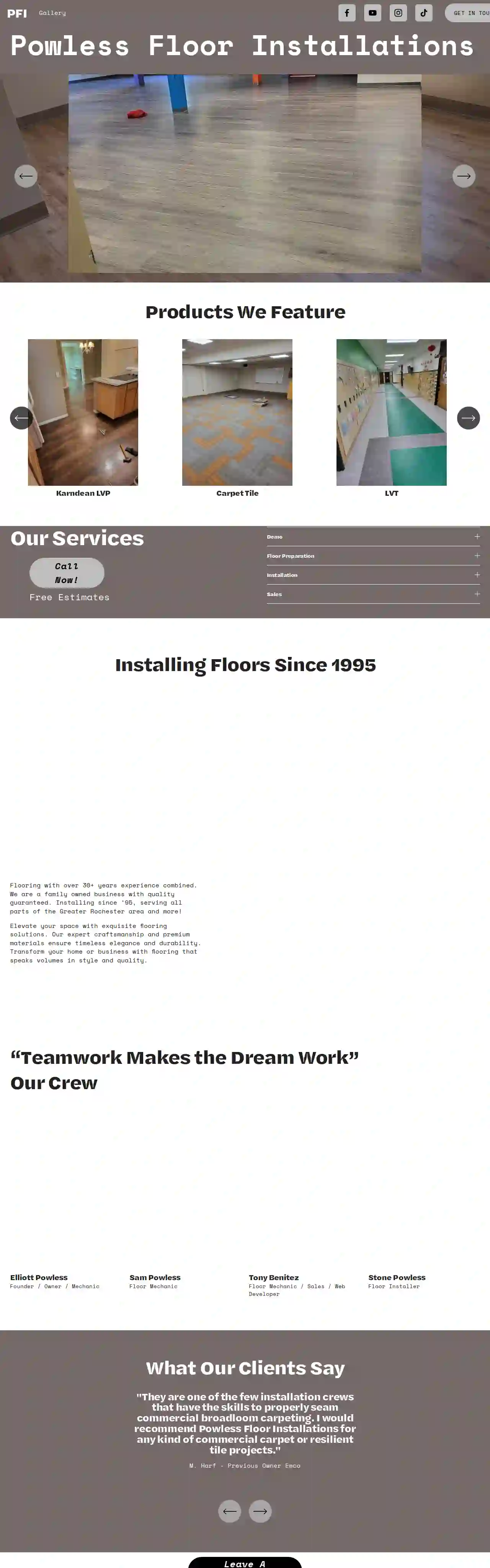 Powless Floor Installations