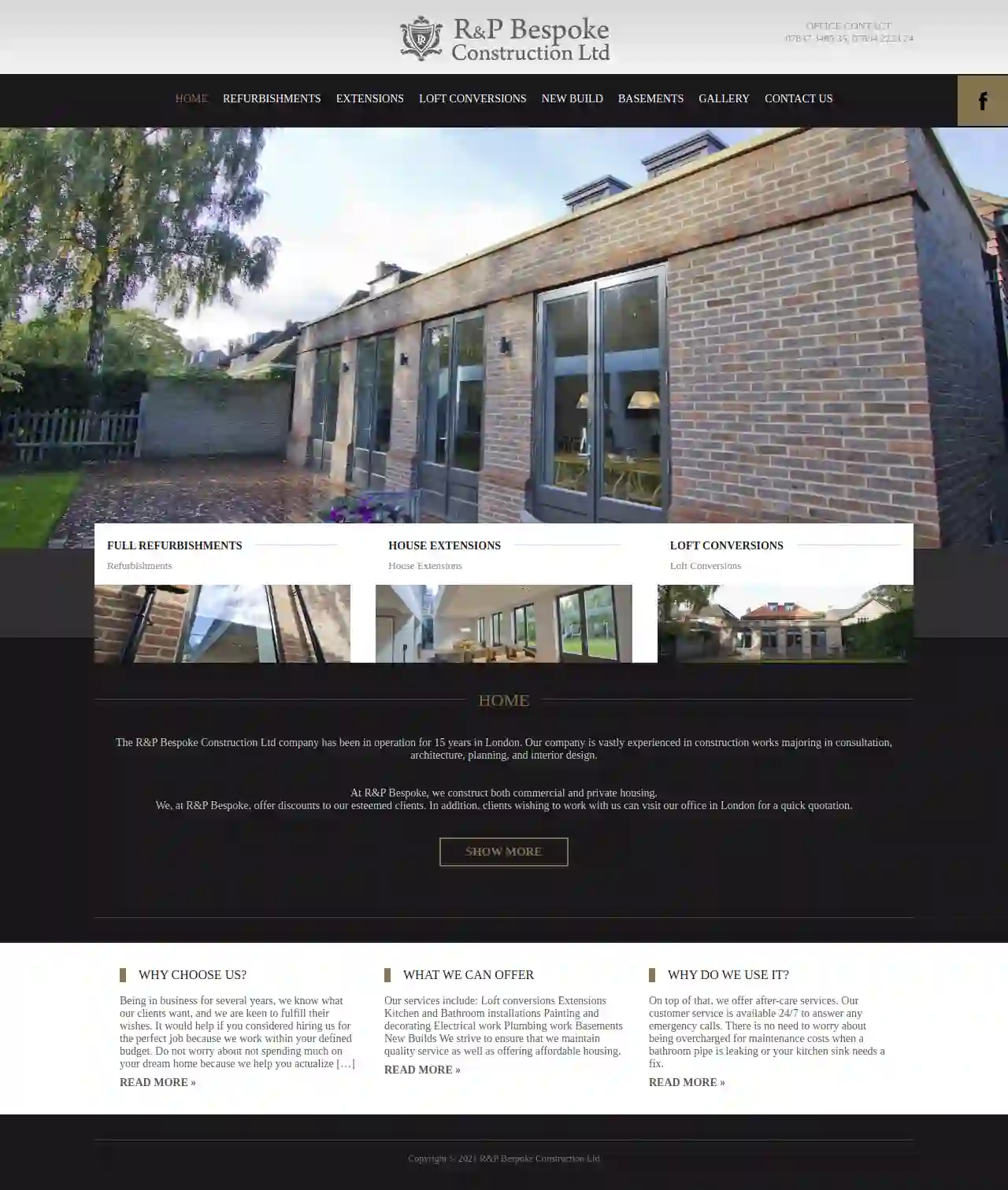 R&P Bespoke Construction Ltd