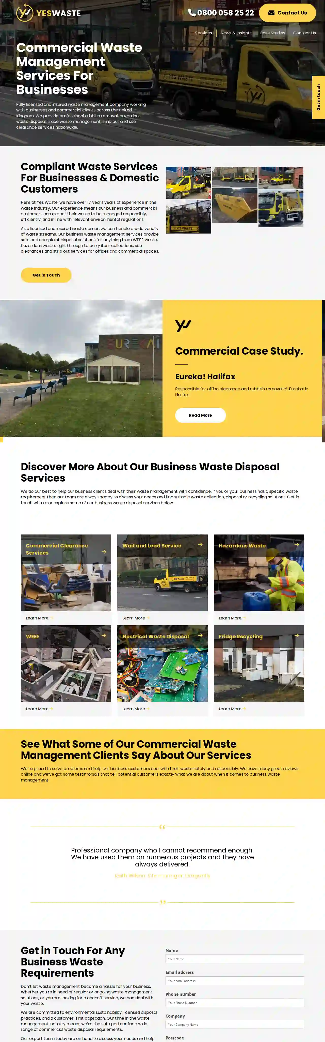 Yes Waste - Ellesmere Port Trade Waste & Rubbish Removal Specialists